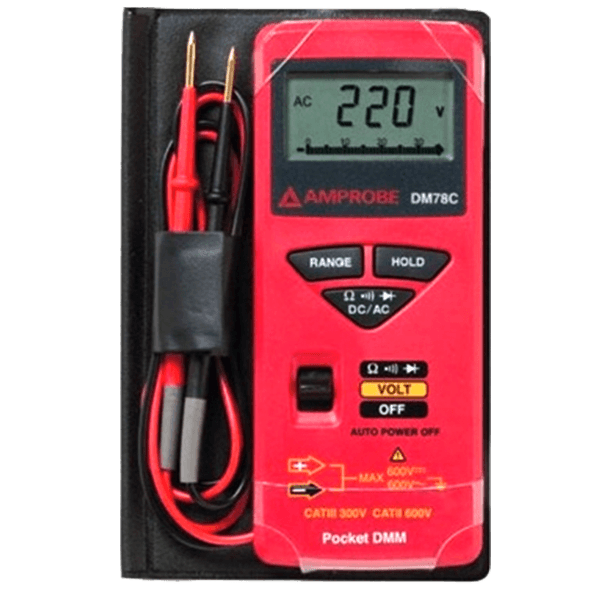 Amprobe DM78C Credit Card Size Multimeter