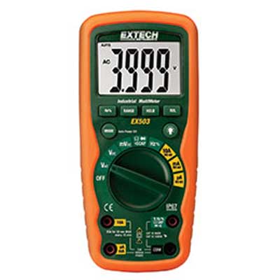 EXTECH EX503 10 Function Heavy Duty Industrial Multimeter