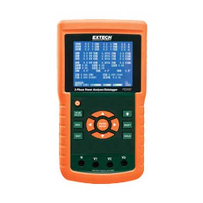 EXTECH PQ3450 1200A 3-Phase Power Analyzer-Datalogger