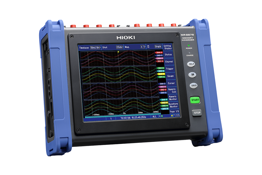 HIOKI MEMORY HiCORDER MR8875