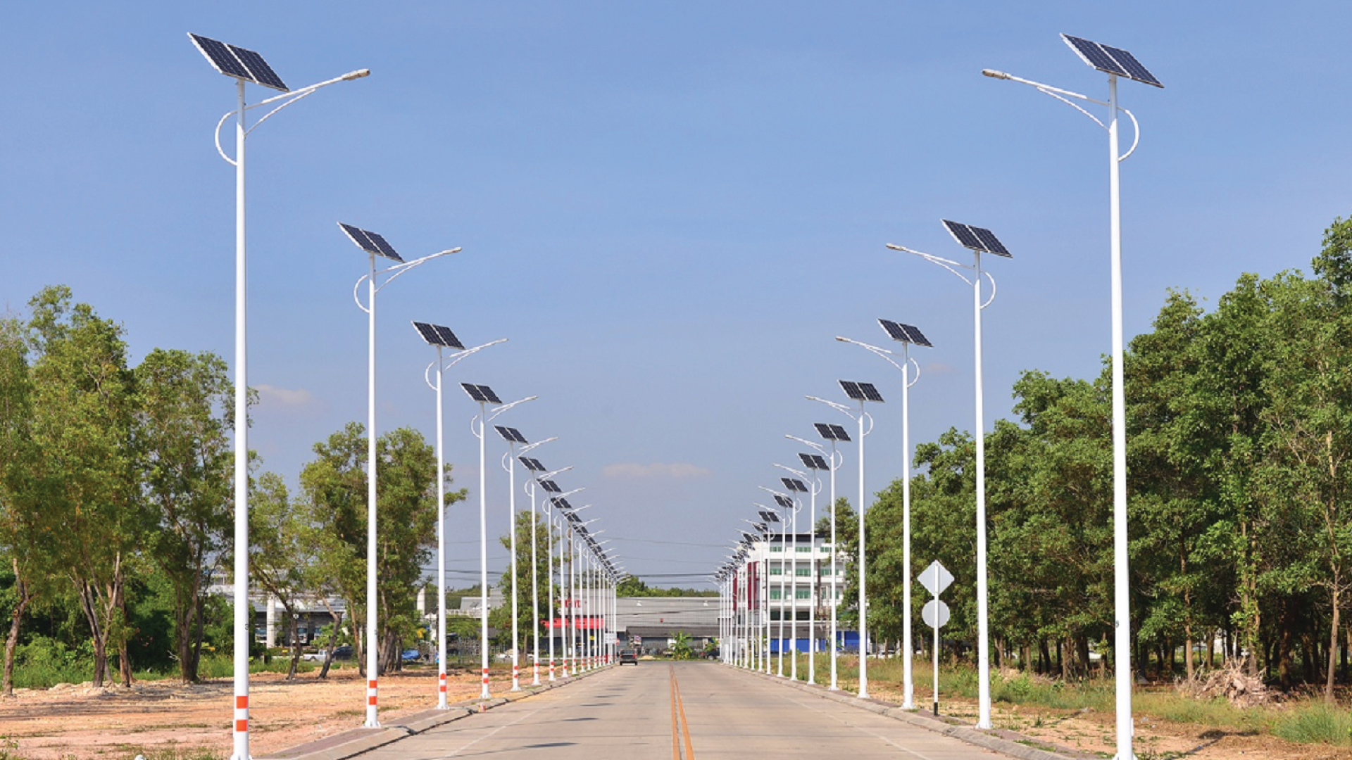 All in Two Solar Street Light
